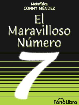 cover image of El maravillos numero 7
